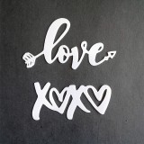 XOXO and LOVE Arrow